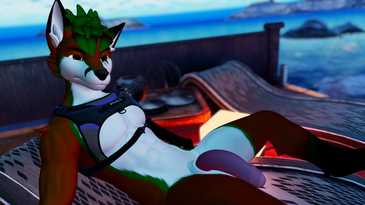 Killdaredfox's tweet photo. Who doesn’t love a good side profile? https://t.co/CMbYK0VMlF