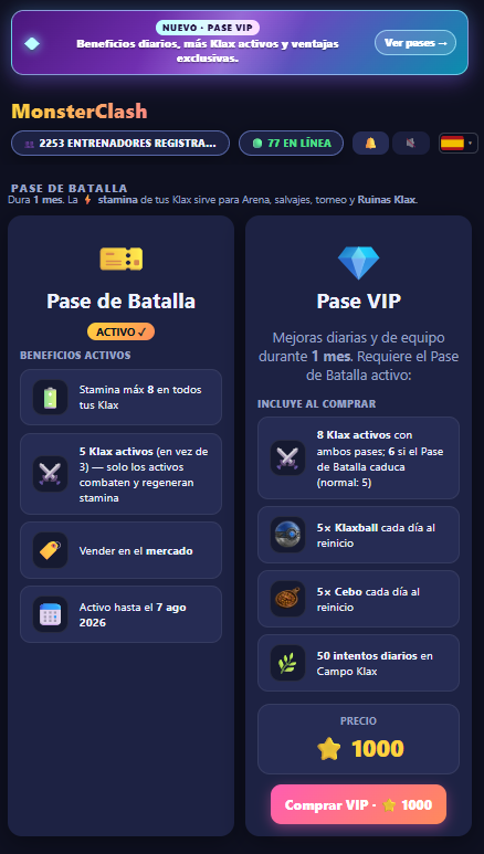 MonsterClash_w3's tweet photo. Nuevo pase VIP para luchar por ser el mejor entrenador!! 🚀🚀

#gaming #web3gaming https://t.co/zXPLO2lW3S