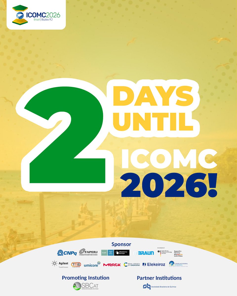 icomc2026's tweet photo. Only 2 days left! 💙

Are your bags packed?

We're excited to welcome participants from around the world for an inspiring week of science and collaboration.

See you soon! https://t.co/rkbEUp5ut1