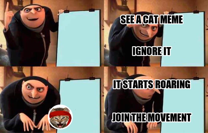 roarmovementx's tweet photo. they said “cat coin” like it was a warning.

but every cycle starts with something simple enough for everyone to understand.

red bandana. retail noise. memes everywhere.

$ROAR on $PONS https://t.co/REG3P5uvg3