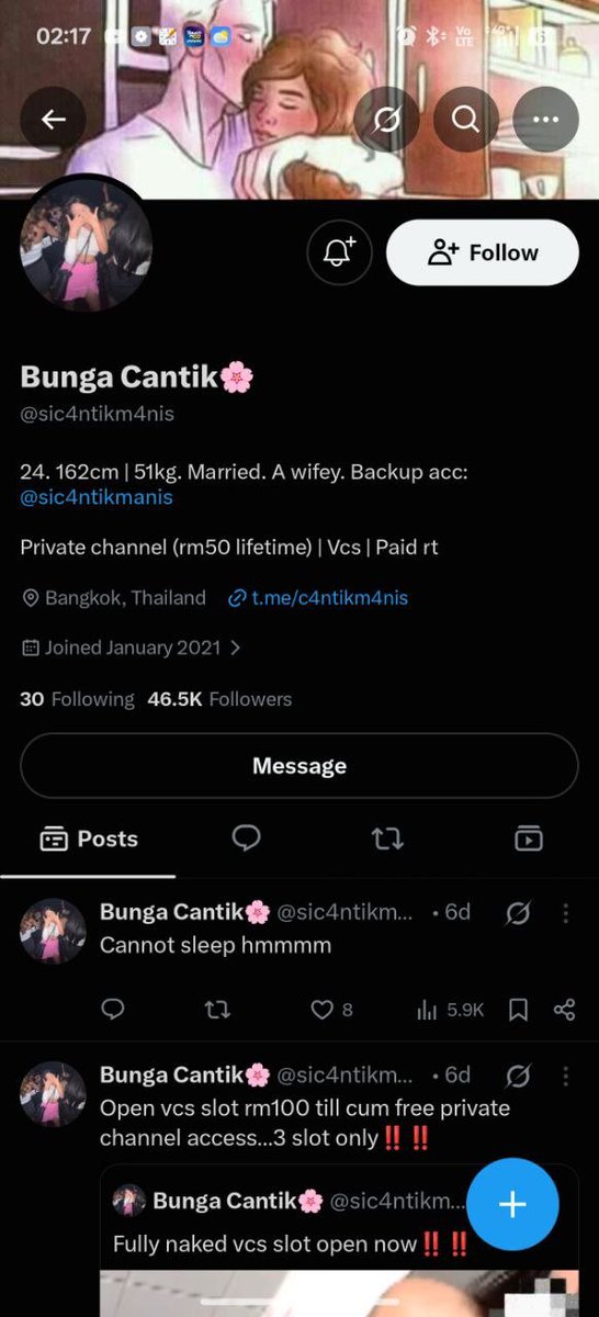 2lips_11's tweet photo. @sic4ntikm4nis lepas customer transfer terus one tick ke? Scammer ni. Siapa pernah kena scam dengan dia? https://t.co/l4f0kq6pXD