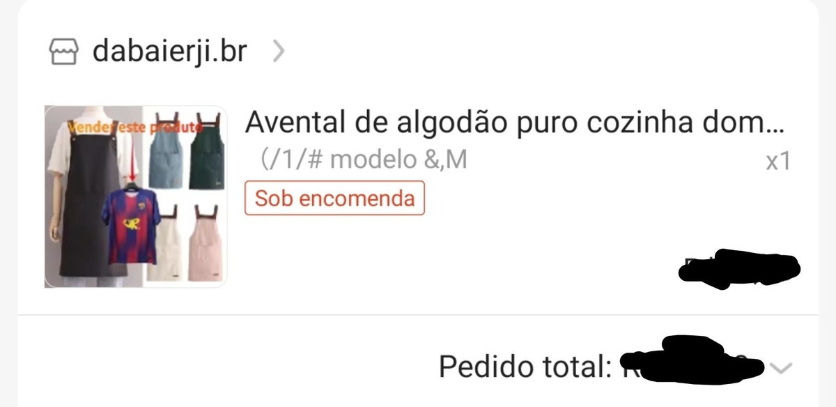 maroozzi's tweet photo. por favor q eu nao receba um avental de algodao puro https://t.co/vUNAlgNYbm