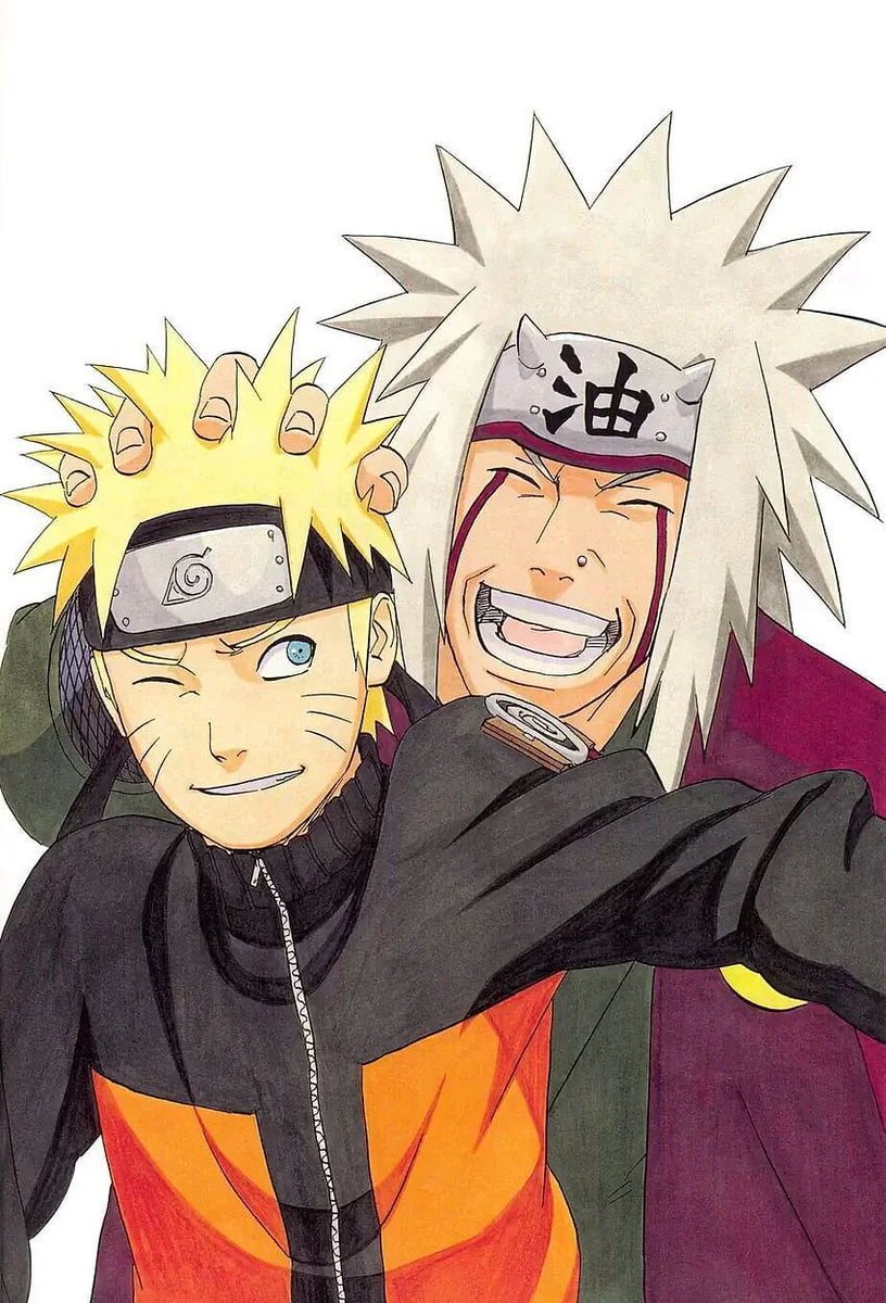 animeruksplus's tweet photo. Naruto e Jiraiya https://t.co/LkigCqA576