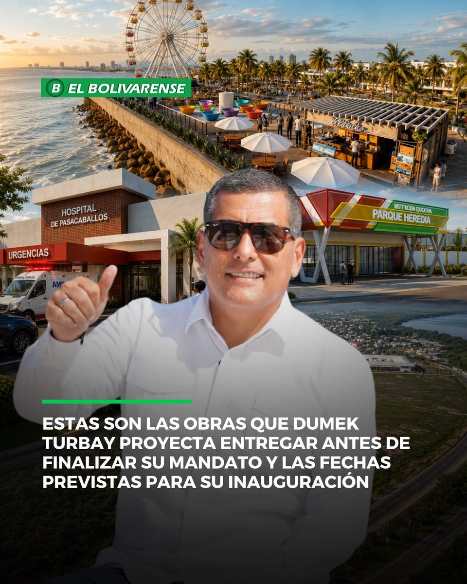 dumek_turbay's tweet photo. Son muchísimas más obras, centeneres, quizá, pero estas son las obras de infraestructura SOCIAL estratégica que entregaremos en 2027. 

No lo hicimos todo, pero hicimos mucho. Tres veces lo que otras administraciones en 25 años. Así es que #CartagenaSeTransforma ✔️ https://t.co/wU90hgX7At