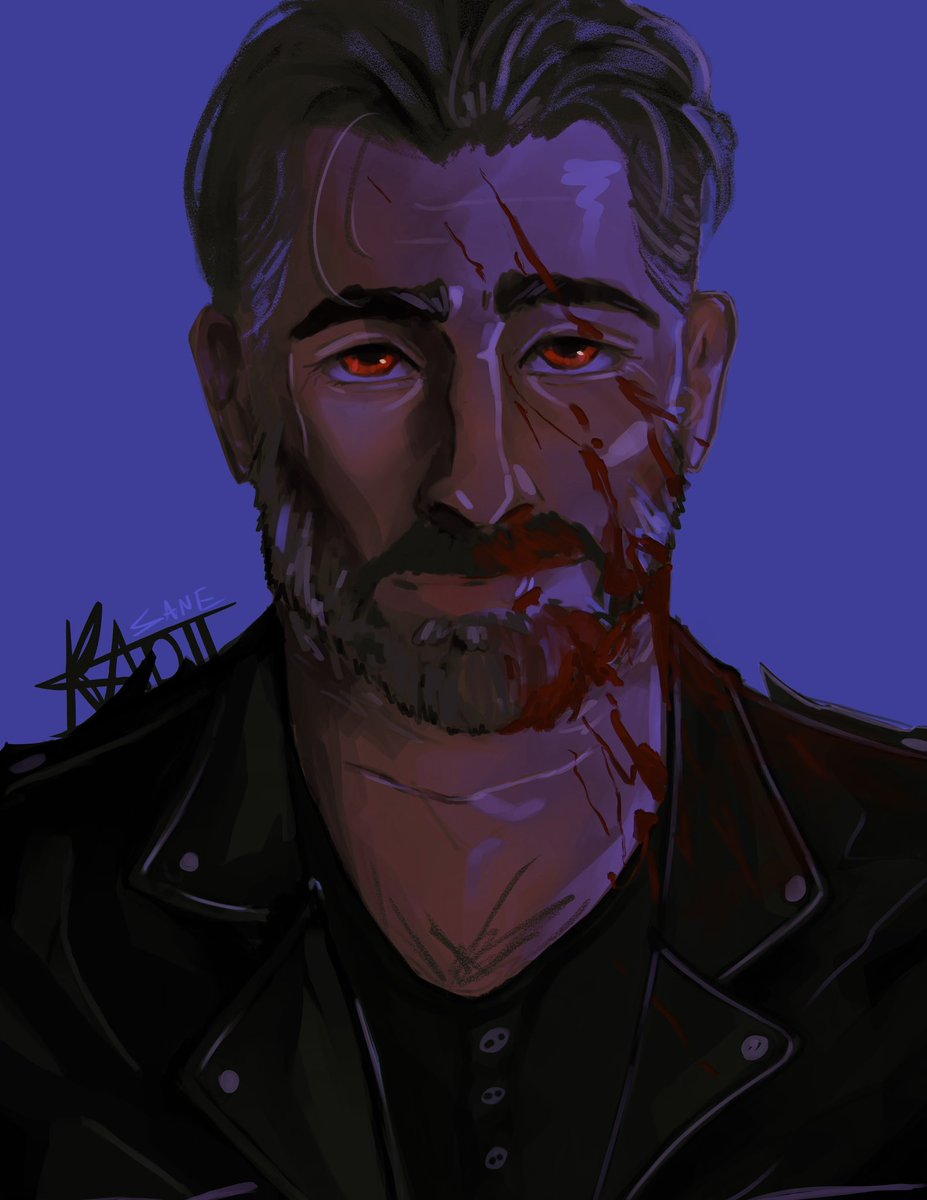 zomiiwnegan's tweet photo. Negan “I’m not a psycho” Smith #twd @saneartkaadii (if you wanna follow my art account teehee) https://t.co/nri3KAfHLf