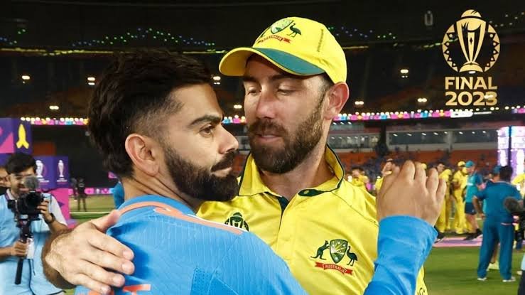 imkevin149's tweet photo. I ran for Virat Kohli's signed jersey after the 2023 CWC final and that beauty now hangs proudly in my bedroom we overcame the greatest of all time one of the great memories of my cricket journey.

Glenn Maxwell to Fox sports ❤️ https://t.co/w9ZhEn0DLe