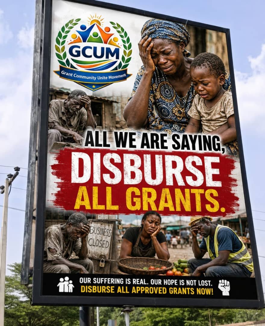 Stephen82793699's tweet photo. @GrantCommuUnite @SERAPNigeria @BudgITng @PremiumTimesng @WorldBankAfrica SOME GRANT SUBSCRIBERS HAVE RAISED CONCERNS ABOUT POSSIBLE COORDINATION AMONG OFFICIALS, GRANT HANDLERS, AND STAKEHOLDERS IN PROLONGED GRANT DELAYS. THESE CONCERNS DESERVE AN INDEPENDENT INVESTIGATION. IF WRONGDOING IS FOUND, THOSE RESPONSIBLE SHOULD BE HELD ACCOUNTABLE. #GCUM https://t.co/RWwVM5mHiy