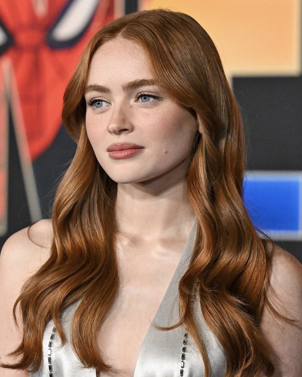sadieposts's tweet photo. sadie sink at the spider-man: brand new day premiere https://t.co/k1eYc9m0Vu