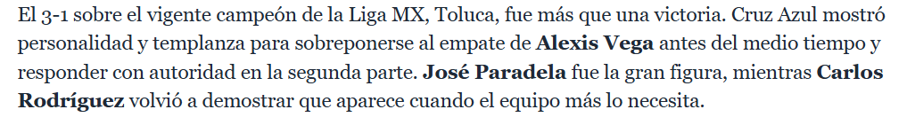 hektoradoo's tweet photo. @joserra_espn creo que aquí hubo un error: el vigente campeón es el Cruz Azul. quizás al editor se le pasó la pifia. https://t.co/Zje08nO9uF