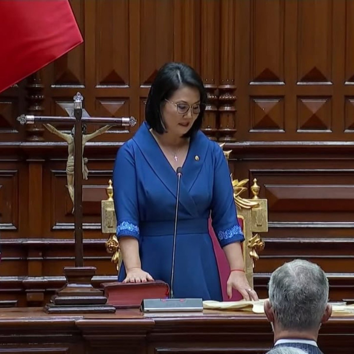 alecespedes_ok's tweet photo. 2006: Keiko Fujimori jura como congresista, la más votada por Lima.

2026: Keiko Fujimori jura como presidente de la República, primera mujer elegida.

20 años después lo logró https://t.co/D0fO5tMS89