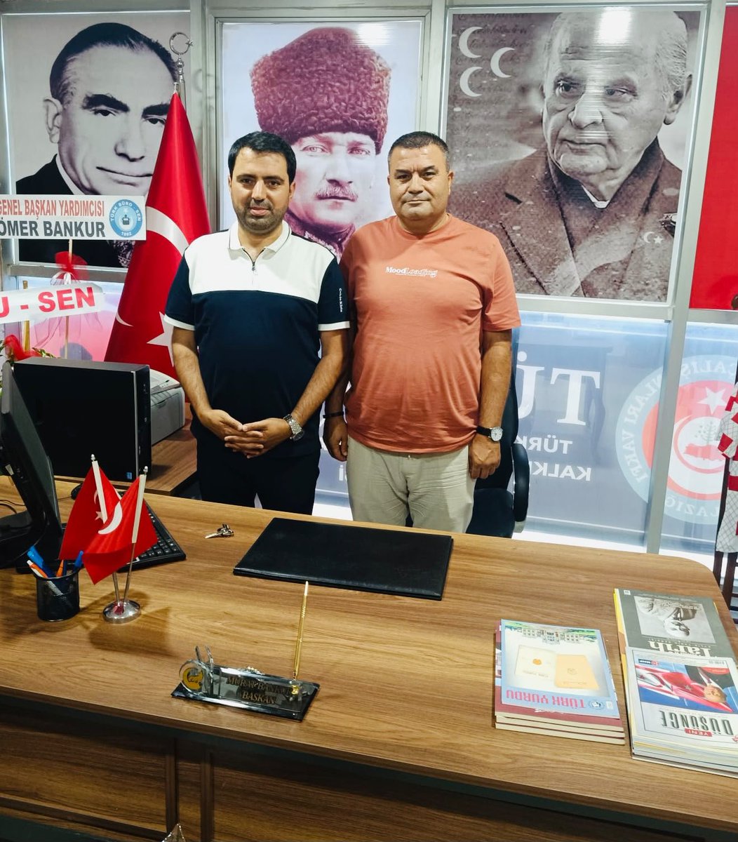 turkavelazig's tweet photo. Elazığ Ahmet Yesevi Sosyal Bilimler Lisesi bünyesinde görev yapan Sayın Erkut Çetin TÜRKAV Elazığ Şubesi vakıf binamızda hayırlı olsun ziyaretinde bulundular. 

Nazik ziyaretlerinden dolayı Sayın Erkut Çetin’e teşekkür ediyor sağlık ve esenlikler diliyoruz. https://t.co/iltyRa58zj