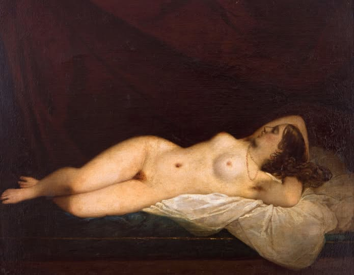 edwereddie's tweet photo. Oriental Odalisque
c.1842 oil on canvas 55 × 68.7 cm
by Raymond Monvoisin
French artist 1790-1870
Museo Nacional de Bellas Artes, Buenos Aires, Argentina. https://t.co/B4taKWhH3D