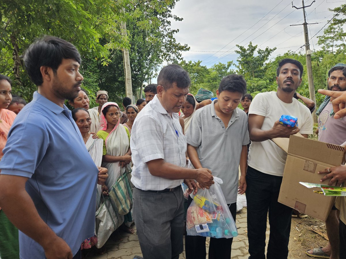 ACF_Assam's tweet photo. First Step of Ali Care Foundation in collaboration with Xohay Foundation, Jorhat. https://t.co/lnrTw93Pyu