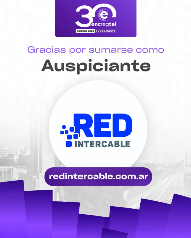 redintercable's tweet photo. 📣Red Intercable estará presente en el Encuentro Regional de Telecomunicaciones 2026, en el Centro de Convenciones City Center, Rosario.

📌STANDS: 11 y 12
🗓️Miércoles 5 y jueves 6 de agosto. https://t.co/6x0KhY1Mnd