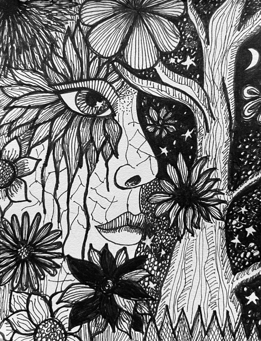 NftSunage's tweet photo. SOLD! 

I am on a new artistic path and @Stone_XRPL is walking with me! Thank you very much, from the bottom of my heart, dear Stone!! I'm forever grateful!! 💚💚💚💚💚

Night Bloom 
Collection: Sun Garabatoz @xrpcafe 🔗👇