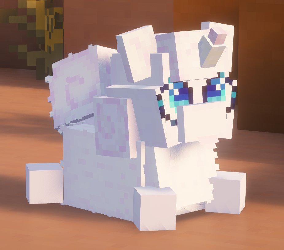 fluffygingeryt's tweet photo. Little unicorn model I made for a friend!

#blockbench #minecraftskin #cpm https://t.co/Q9NNwR9JG4