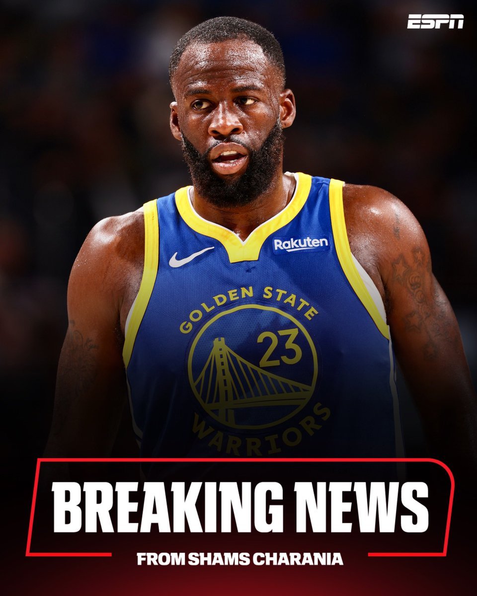NBAdoPovo's tweet photo. URGENTE

Draymond Green acaba de fechar um novo contrato com o Golden State Warriors

1 ano de contrato

U$27,7 milhões totais de salário https://t.co/hhKiNW7g38