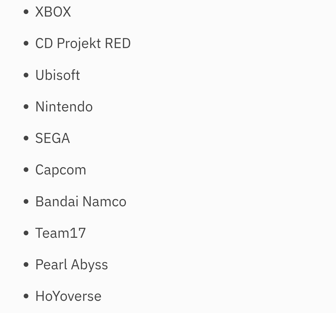 luzum087's tweet photo. De momento estas son las compañías que estarán presentes en la Gamescom de 2026.

Adivinad quién no estará.

Pista: Es la peor compañía de videojuegos de la historia.

#NoDiscNoBuy https://t.co/FZPawiFUOb