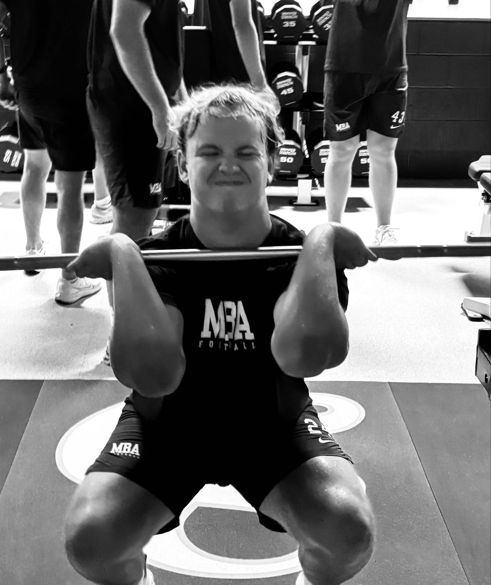 MBACoachBrock's tweet photo. Mid morning lift with Coach Clete!  Halfway through Day 2!  Play Hard, Play Fast, Compete
#Team128 https://t.co/2NR7FbP1hL