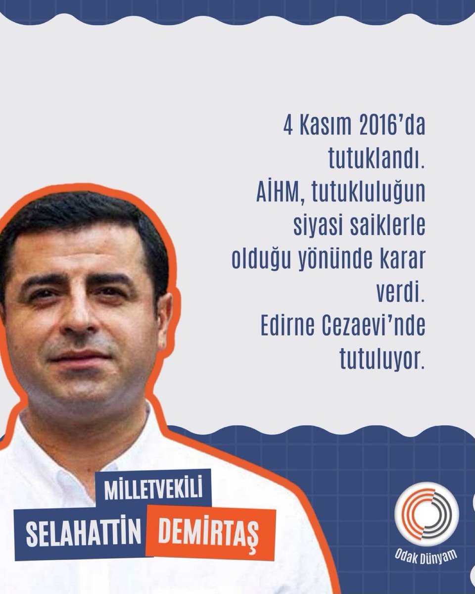egemnsancak's tweet photo. @odakdunyam @SemaSilkin Hukukun temel ilkesi, kişilerin somut delillerle ve adil yargılama hakkı gözetilerek değerlendirilmesidir. Adalet, herkes için eşit uygulanmalıdır.
KeyfiTutuklamaya SON https://t.co/v5FgbRjAQ5