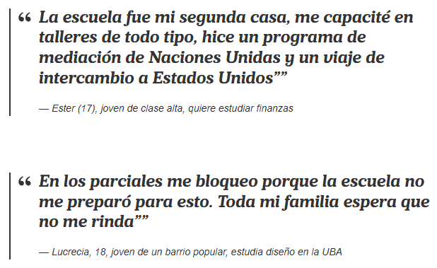 juan_21993's tweet photo. ¿Cómo imaginás tu futuro?”: les hicieron las mismas preguntas a chicos de barrios privados y de villas y sus respuestas revelaron algo invisible.

Podes ganar. Podes perder. Pero siempre hay que poder imaginar un futuro. Por eso hay que seguir bajando el riesgo país y la tasa de descuento. Por los bonos, pero también por los pibes y las pibas (como Lucrecia).
https://t.co/QpdaGyGXrN