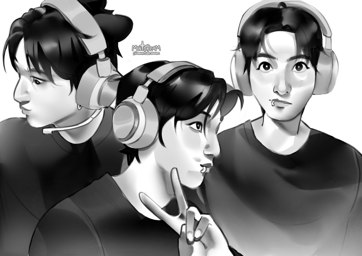 mintdr_eam's tweet photo. 🐰 #btsfanart https://t.co/ssLHRyOSCS