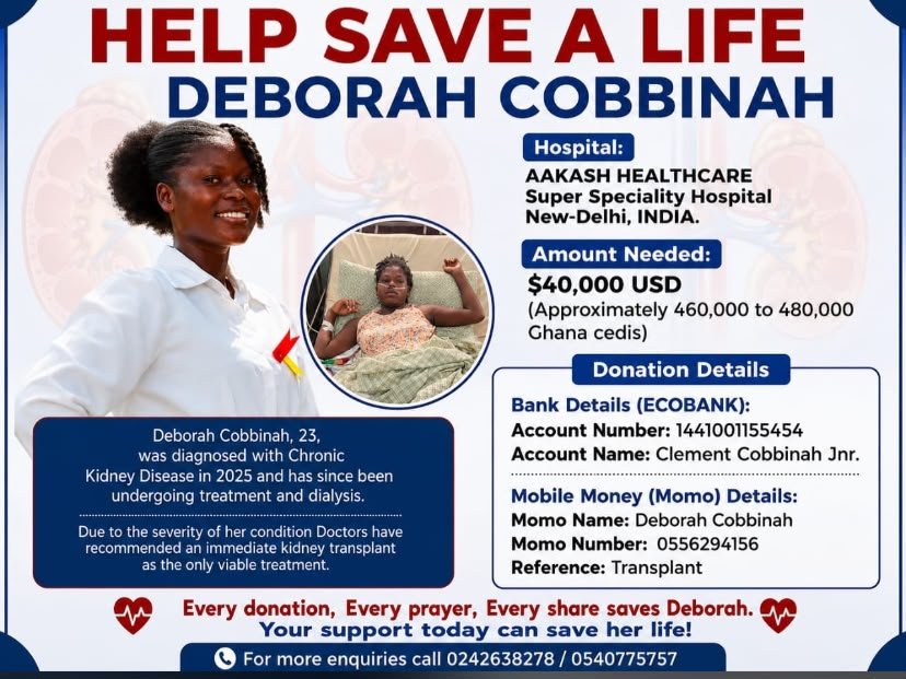 Kayjnr10's tweet photo. Fam, kindly repost wide when this gets to your timeline.

Please, also donate to save a life. Thank you. https://t.co/UApcWgueje