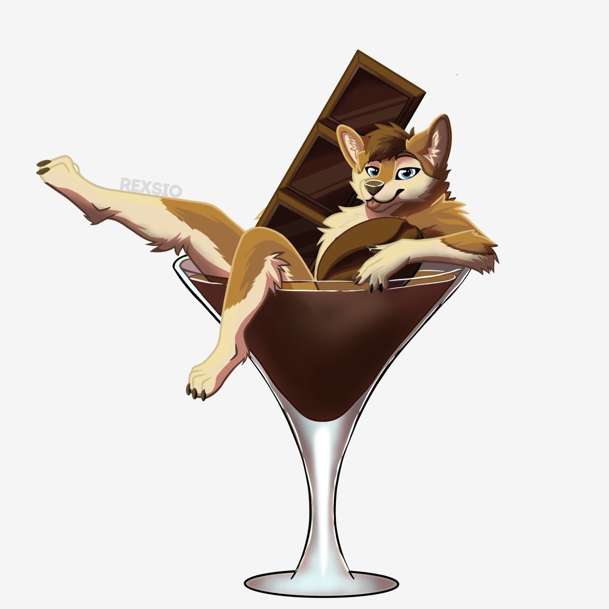 Rexsio_Art's tweet photo. Fluffy cocktail) https://t.co/wcFCkwqKrV