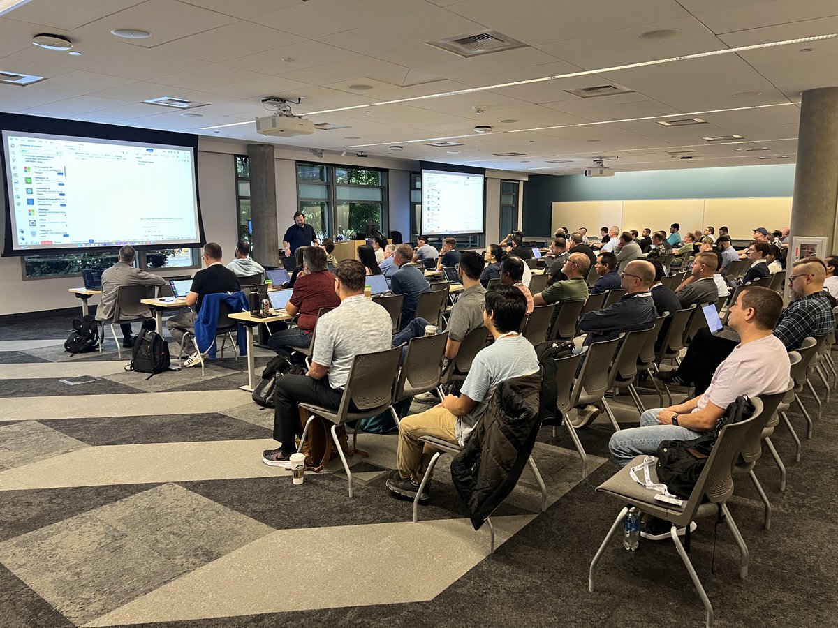 EricDBoyd's tweet photo. I had a blast kicking off the VSLive! conference this morning on the beautiful Microsoft campus. I got to share my experiences developing AI and Agentic solutions. And I got to show developers how to design and build MCP servers with .NET and C#.
#VSLive #AI #MCP #dotnet https://t.co/afuIzGpC9i