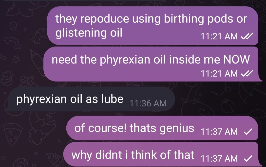 yeenmeat's tweet photo. me n the girls are horny over phyrexia today i guess - many such cases https://t.co/B8pJGpSo2n