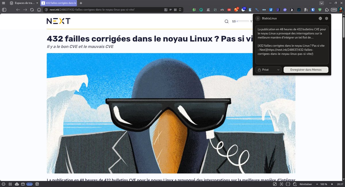 BlablaLinux tweet media