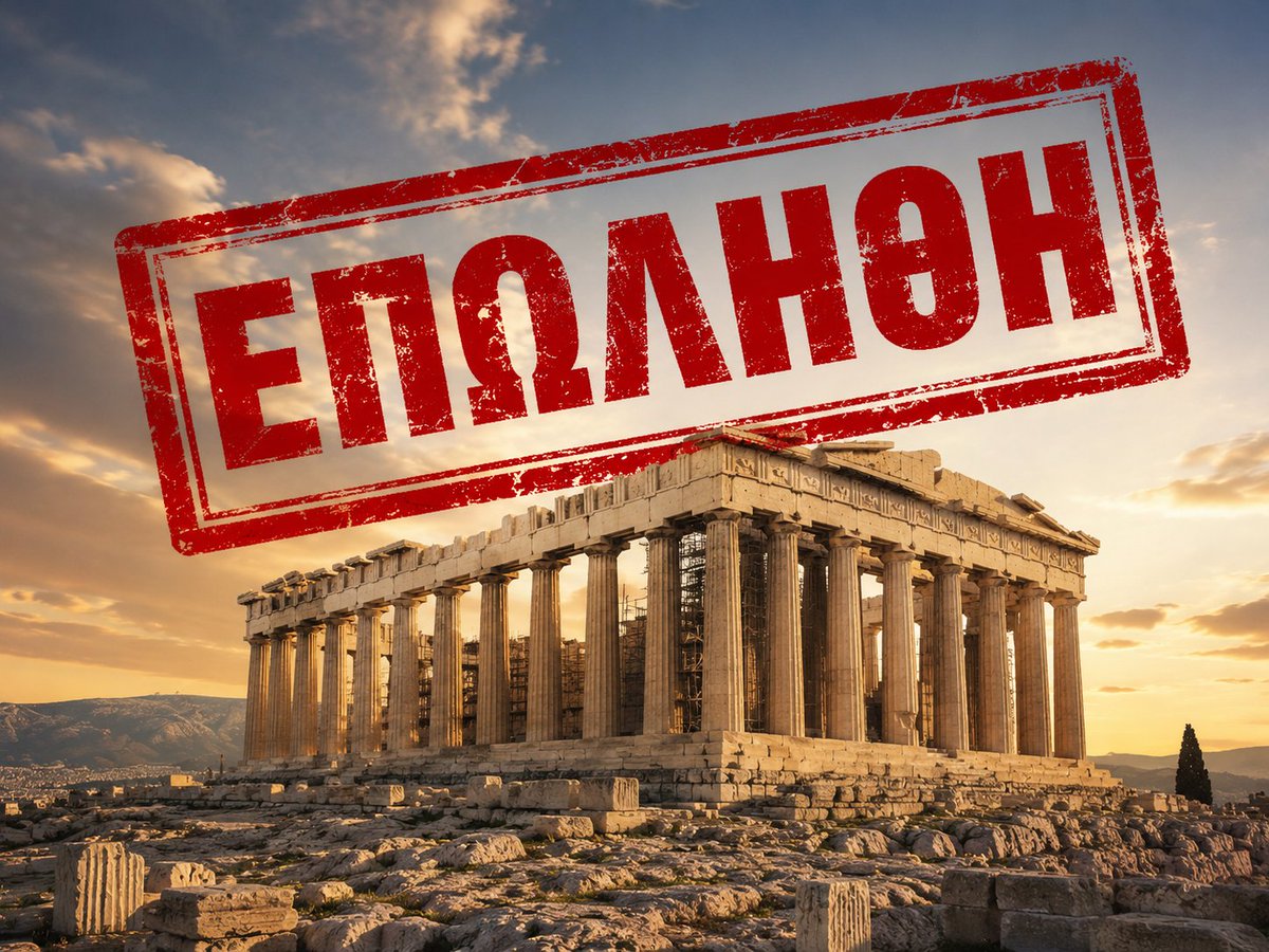 ItsMeAgisPh's tweet photo. Η "δημοκρατία" πούλησε και την Ακρόπολη...
Με νομοσχέδιο του ολετηρα των Ελληνικών Αρχαιοτήτων, της πολυσυλεκτικης Στυλιανής Μενδωνη, πληρώθηκε ένα ακόμα γραμμάτιο των όρων των μνημονιων που υπέγραψαν άπασες οι δυνάμεις του "δημοκρατικού τοξου".
Πλην Χρυσής Αυγής βεβαίως βεβαίως. https://t.co/x8ygyx5qlR