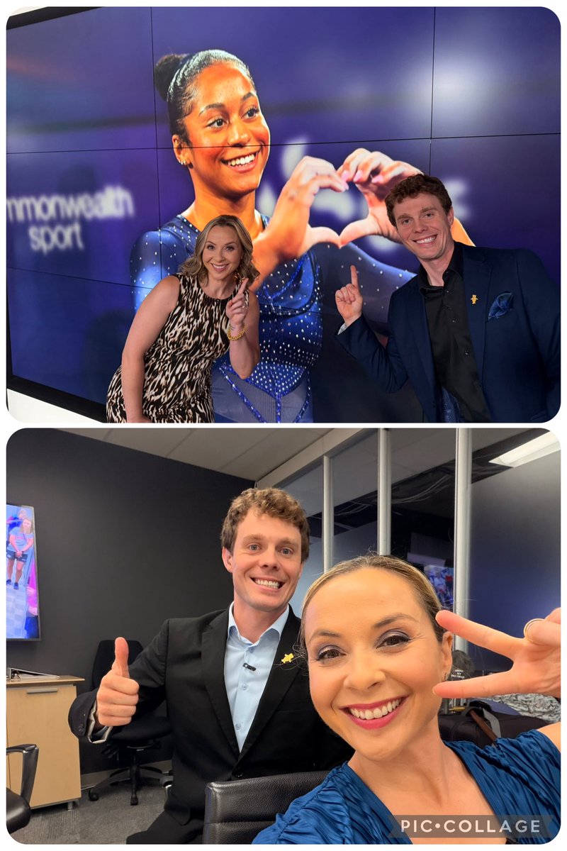 AndiPetrillo's tweet photo. Day 5 of 10 of the Commonwealth Games. 
Having a blast. 
So far, Canada with 28 medals …10 of them Gold.
So many wonderful stories and performances. 
@cbcsports https://t.co/oAlbLHzmlO