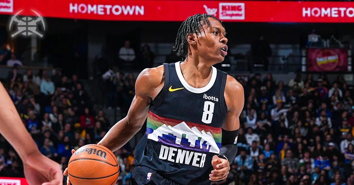 GraceJNBA's tweet photo. One day I'll write something short. Today' not that day. Here's 3000 words on Peyton Watson's RFA and how Spencer Jones tipped the leverage scales in Denver's favor (and how Peyton may salvage it)

How Denver Matching Spencer Jones Boxed in Peyton Watson (substack link below👇🏾) https://t.co/KcQk3t9qnm