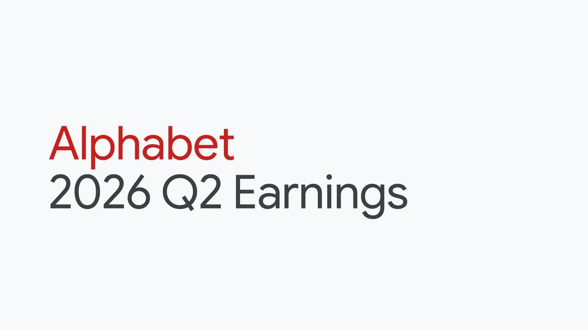 BeachRealty_'s tweet photo. Google's Keyword: Q2 2026 earnings call: Remarks from our CEO https://t.co/PM0HMfldrX #Alphabet #EarningsCall #SundarPichai #Q22026 #TechNews https://t.co/6U2dm6vzgD