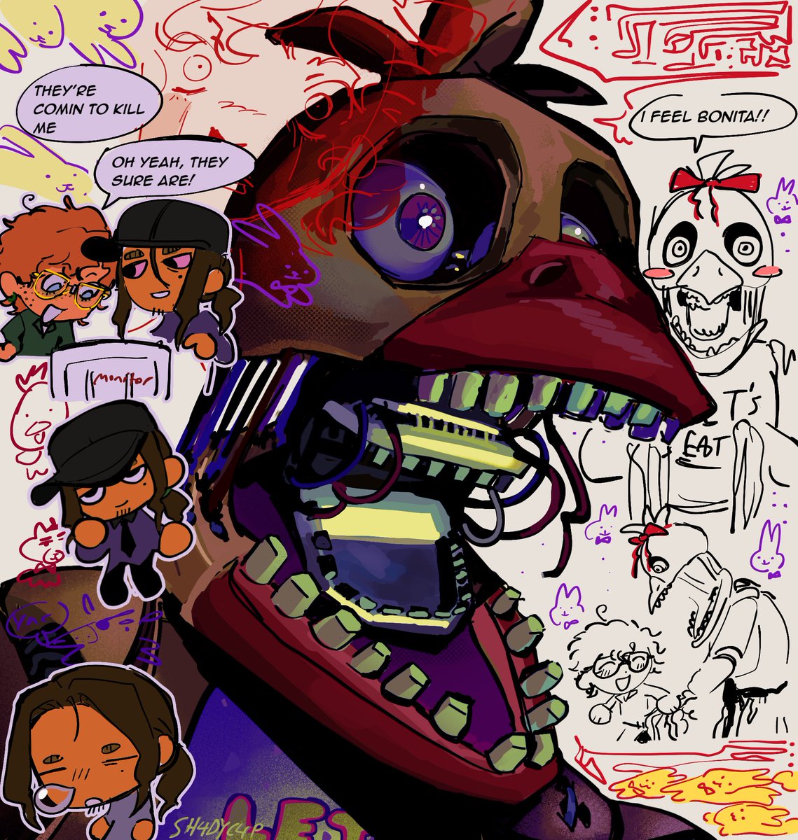 SH4DYC4P's tweet photo. hi #fnaf https://t.co/9FwpF6AWzQ