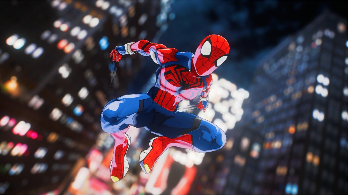 TokonFighters's tweet photo. Screenshots of Tōkon Spider-Man in Spider-Man 2: https://t.co/7aqCKHn8dv