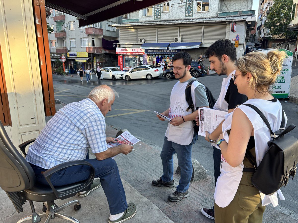 bdninsesi2's tweet photo. Birlik ve Dayanışma Gazetesi'nin 12.sayısı “Emperyalistlerin Planını Emekçiler Boşa Düşürecek!” manşetiyle İstanbul Okmeydanı ve Avcılar’daydık. https://t.co/EIPzO3kk5R
