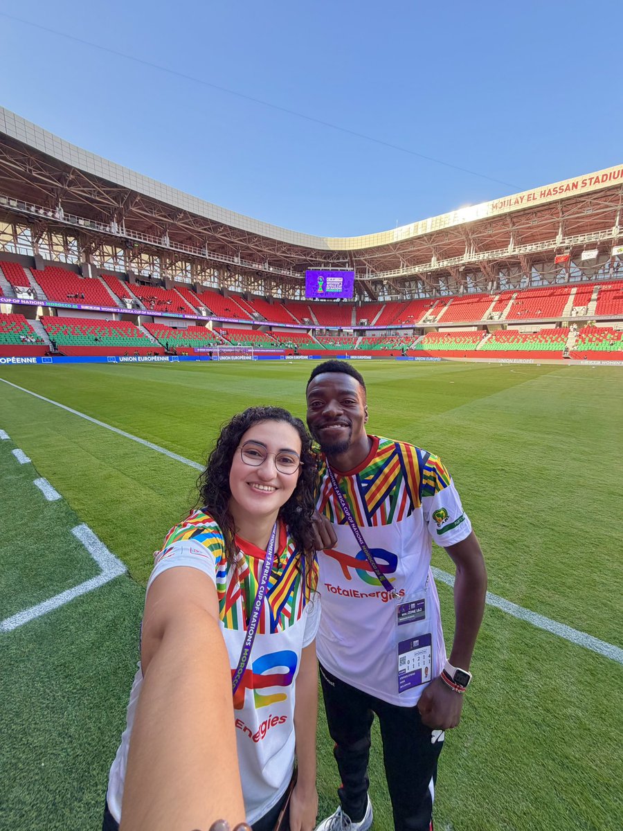 usefulidioty's tweet photo. CAF called and I answered. Thank you @CAF_Online @TotalEnergies . Morocco was great🤝. https://t.co/uYrbkbZiWm