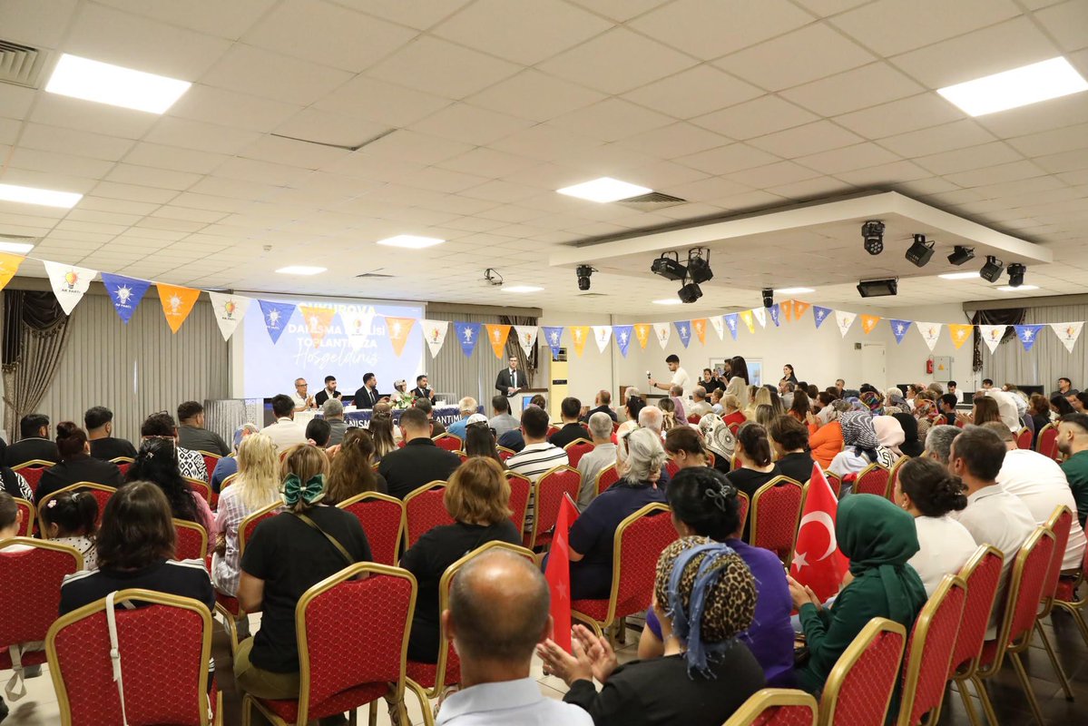 akpartiadanail's tweet photo. Çukurova Daraltılmış İlçe 80. Danışma Meclisi Toplantımızı; 

İl Kadın Kolları Başkanımız Sn. Hacer Söylemez, İlçe Başkanımız Sn. Cemal Akın ve teşkilatımızın katılımıyla gerçekleştirdik.

Toplantımızda teşkilat çalışmalarımızı değerlendirerek önümüzdeki döneme ilişkin hedeflerimizi istişare ettik. Birlik ve beraberlik ruhuyla, milletimize hizmet yolunda aynı inanç ve kararlılıkla çalışmaya devam edeceğiz.

Rabbim birlik ve beraberliğimizi daim eylesin. Toplantımızın teşkilatımız, ilçemiz ve davamız adına hayırlara vesile olmasını diliyorum.

@omerrcelik @abuyukgumus @yahyacelik_ @ozmehmetemin @avmustafaozkan
@KaramikSunay
@abdullahdogru01 @farukaytek