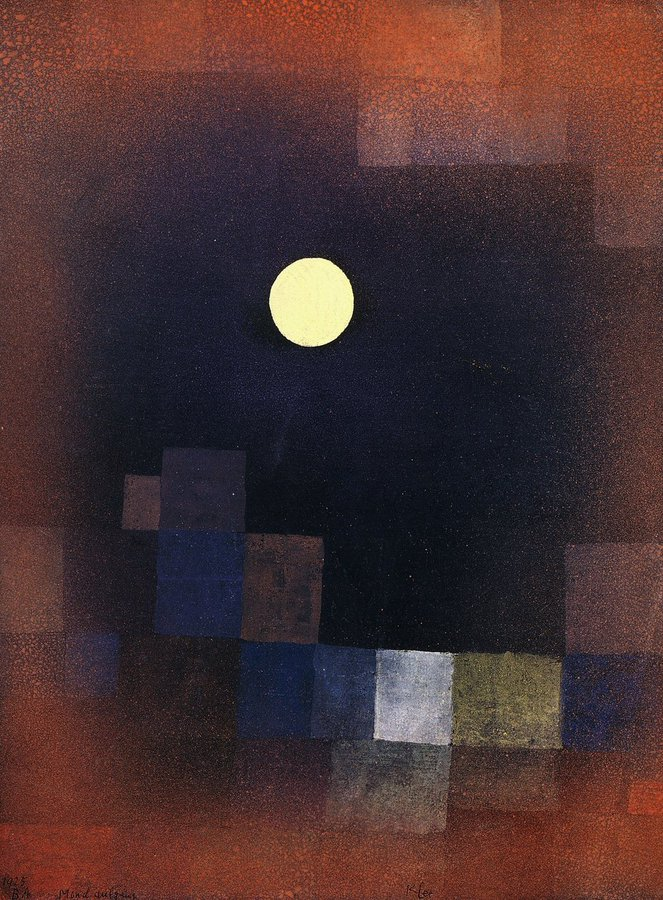 Makel_art's tweet photo. Lever de lune
Paul Klee - 1925 https://t.co/8rSAIfPuri