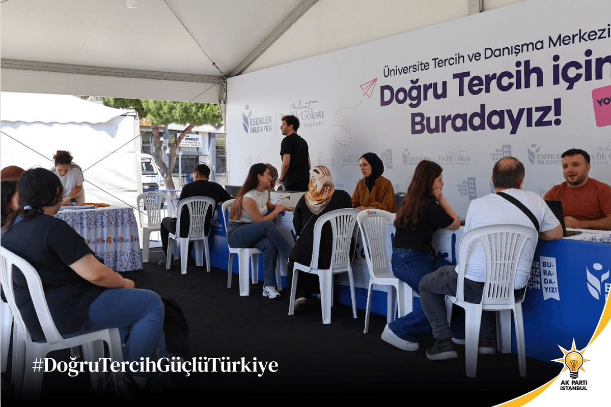 akdnkagithane's tweet photo. Başarıya giden yolda en önemli adımlardan biri doğru tercihtir.

AK Parti'li Belediyelerimizin düzenlediği Üniversite Tercih ve Tanıtım Günleri ile gençlerimizi doğru bilgiyle buluşturuyor, geleceklerine güvenle yön vermelerine destek oluyoruz.

#DoğruTercihGüçlüTürkiye 🇹🇷 https://t.co/ET8yZXGQuG