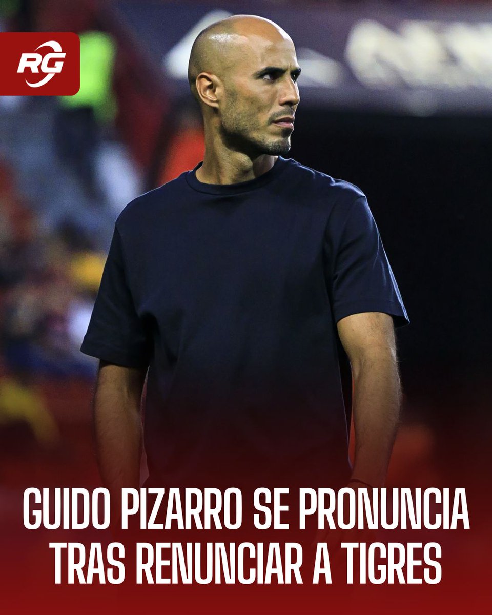 rg690's tweet photo. 🚨 ¡GUIDO SE PRONUNCIA TRAS RENUNCIAR A TIGRES! 🐯📄

Guido Pizarro publicó un comunicado luego de presentar su renuncia como director técnico de Tigres, donde explicó el motivo de su decisión.

🗣️ "Cuando se pierde la certeza de que el rumbo del proyecto camina en una sola dirección, lo más responsable con el club y conmigo mismo es dar un paso al costado."

Un mensaje que deja ver que las diferencias sobre el rumbo del proyecto fueron determinantes para poner fin a su etapa en el banquillo felino.

#TigresUANL #LigaMX #GuidoPizarro
