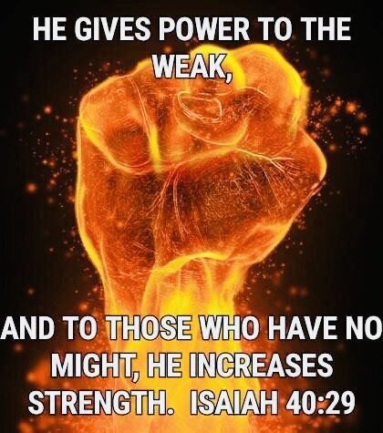 Emmanue37844681's tweet photo. Isaiah 40:29
“He giveth power to the faint; and to them that haveno might he increaseth strength.”✝️💪🏻 https://t.co/7RCm37HOFR
