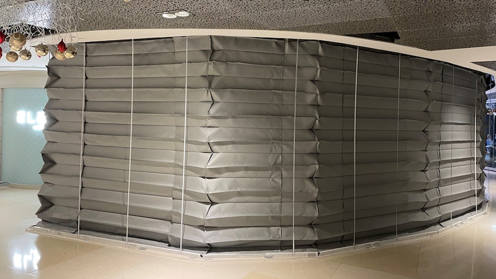 DSIDoorSystem's tweet photo. DSI-A4HR Accordion Fire Curtain

The DSI Accordion Fire Curtain Model DSI-A4HR creates a four-hour opening protective fire barrier for a variety of applications without the need for columns.

https://t.co/nnz06EwRY3 https://t.co/8jrdLrsJ7l