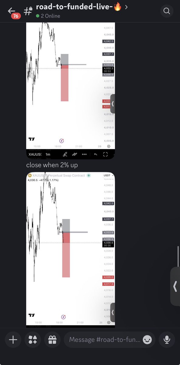illusionXcrypto's tweet photo. road to funded live on discord 

members printing 💸

dm to join for free https://t.co/tFJd4mtEVy