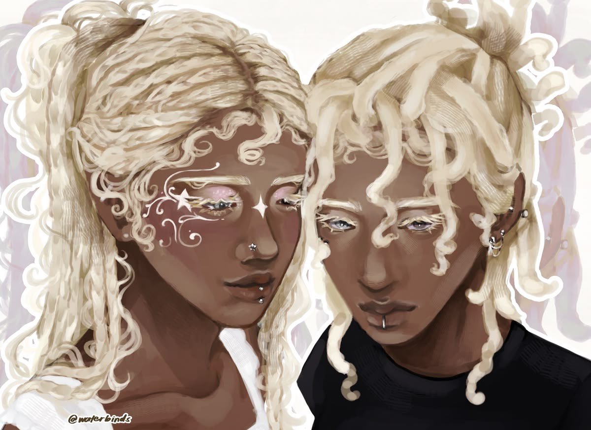 rosiercore's tweet photo. evan and pandora both end up consumed by madness. it starts with them hearing voices, having visions and seeing things but nobody knows if it’s the effects of being psychic or losing sanity. their hallucinations are always in sync but never quite the same. https://t.co/6JNbyZiBJb