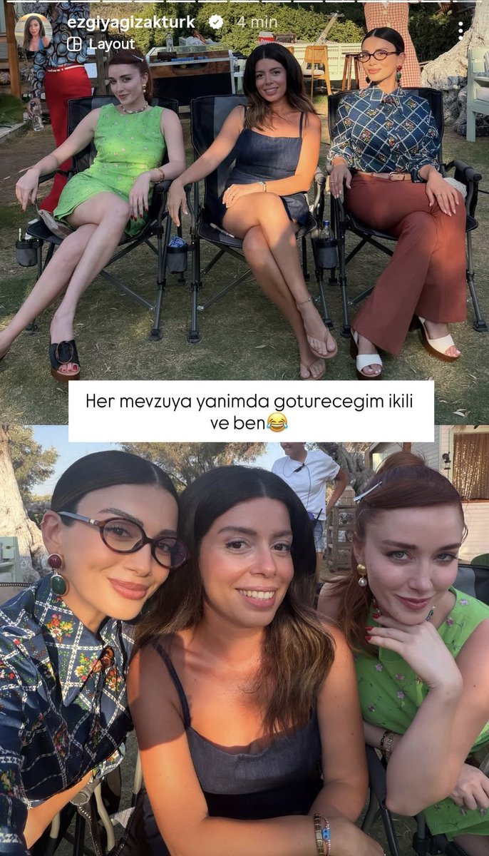 ozgeyetkinlik's tweet photo. 📱| Ezgi Yağız Aktürk IG story paylaşımından #ÖzgeYağız ✨ https://t.co/84iJFMK2uy