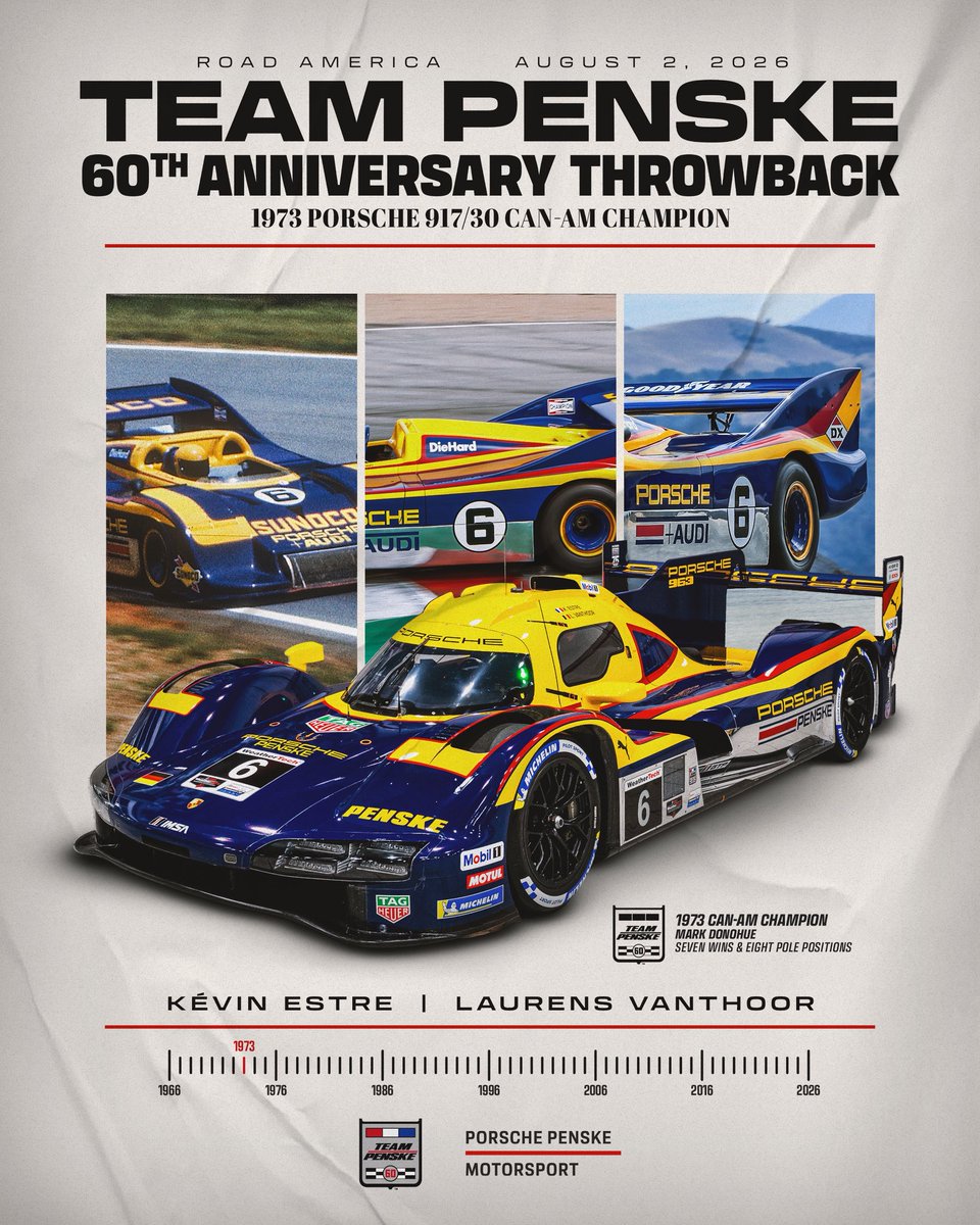 Team_Penske's tweet photo. Back like it never left. #Penske60 https://t.co/FMhHXm022W
