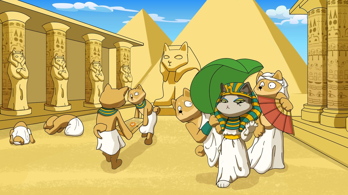 itsacatopia's tweet photo. @RobinhoodCrypto They worshipped us in ancient Egypt so cats have always been superior 🐈 https://t.co/Kgd0JxN57D